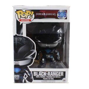 Funko POP Movies Power Rangers #396 Black Ranger Vinyl Figure